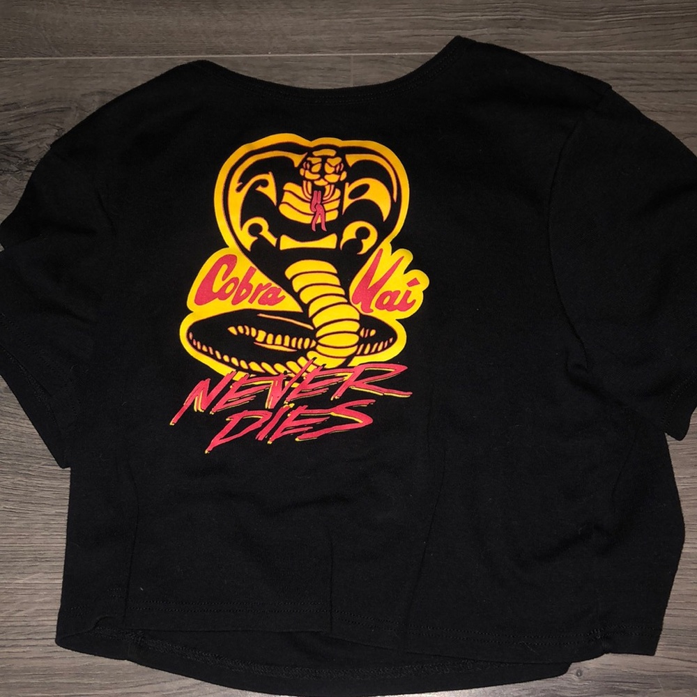 Large kids cobra Kai top